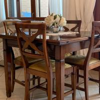 TAVOLO E SEDIE PIOMBINI