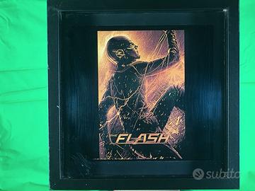 Quadro inciso al laser DC The Flash