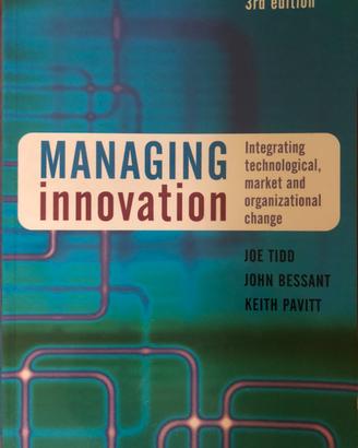 Libro MANAGING INNOVATION