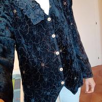 Giacca donna in velluto vintage