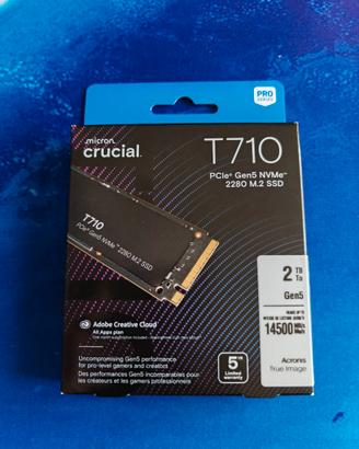 SSD NVMe 2TB Crucial T710 Gen 5 14000 MB/s