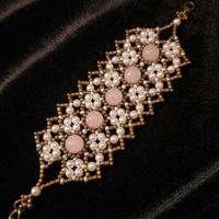 Bracciale Gemme Quarzo Retrò Artigianale