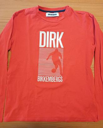 T-shirt manica lunga DIRK BIKKEMBERGS 12 anni