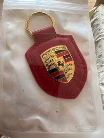 Portachiavi Porsche Rosso Nuovo confezionato