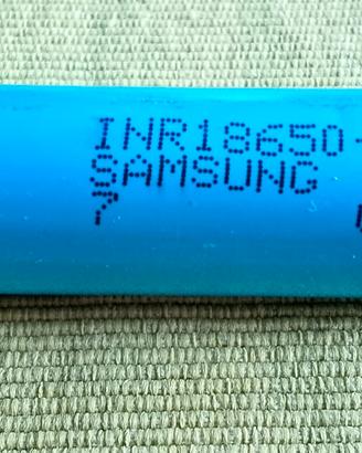 batteria litio 18650 samsung 2.900 mA