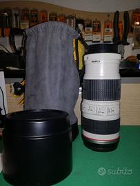 Canon ef 70-200 1:4 L is usm ultrasonic tubi macro