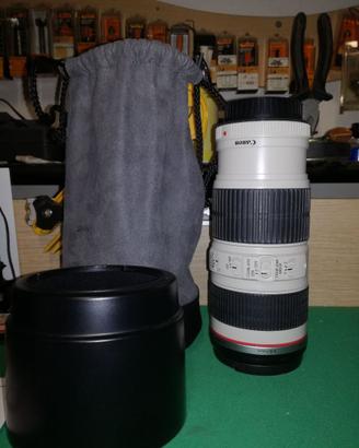 Canon ef 70-200 1:4 L is usm ultrasonic tubi macro