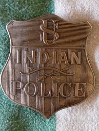 Badge polizia nativi americani