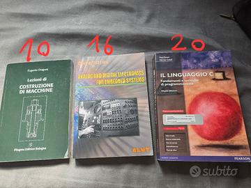 libri università POLITECNICO Torino