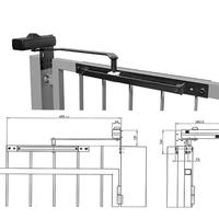 CHIUDICANCELLO ASSA ABLOY DC650G MAB  1250