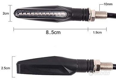 Kit 2 frecce moto scooter quad, bici elettrica etc