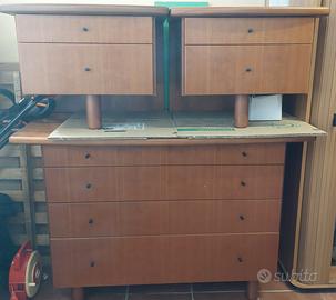 Cassettiera e comodini