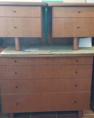 Cassettiera e comodini