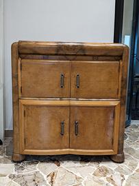 Mobile bar in radica anni 50