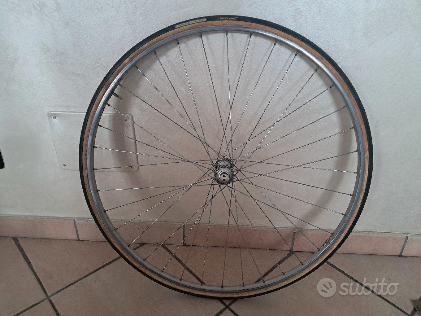 Moyeu Campagnolo Record Et Jante Nisi - Roue Vélo Course 36 Trous - Italie - Occasion