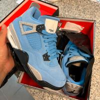 Nike Air Jordan 4 blu grigio 45