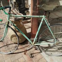 bicicletta da corsa d'epoca bianchi 