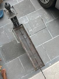 Ringhiera fioriera ferro battuto