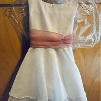 Abito cerimonia bimba tg 6