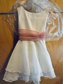 Abito cerimonia bimba tg 6