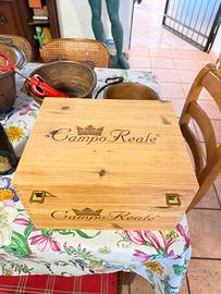 scatola vini da collezione
