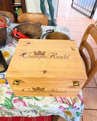 scatola vini da collezione