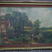 Quadro riproduzione Constable "Il carro da fieno"