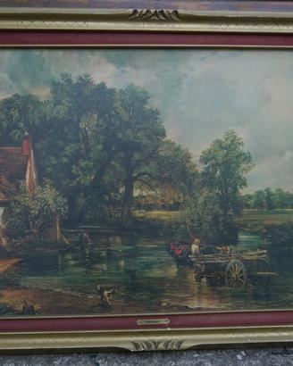 Quadro riproduzione Constable "Il carro da fieno"