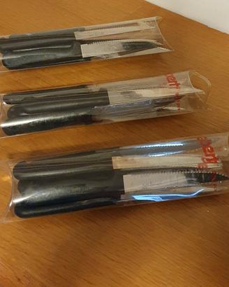 3 confezioni da 6 coltelli da bistecca Abert INOX