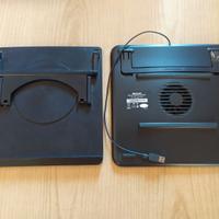 Basi per Computer Portatile con Raffreddamento