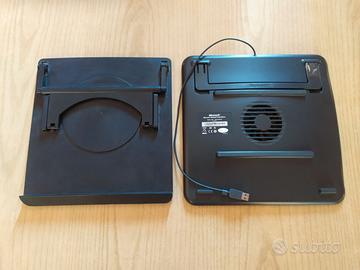 Basi per Computer Portatile con Raffreddamento