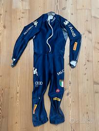 Tutina da sci Nazionale italiana-Taglia L(veste M)