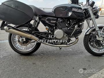 Ducati gt 1000 termignoni scarichi cromati