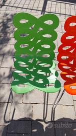 sedie colorate