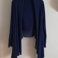 Cardigan Twinset manica lunga