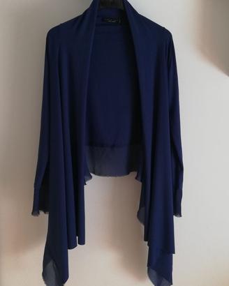 Cardigan Twinset manica lunga