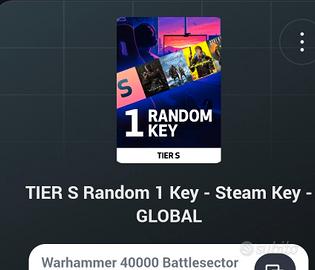 Key videogioco per pc