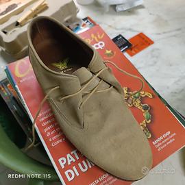 scarpe scamosciate uomo