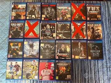 Giochi PS4 vari