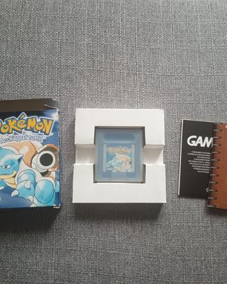 Gioco Game Boy Pokemon Blu originale perfetto 