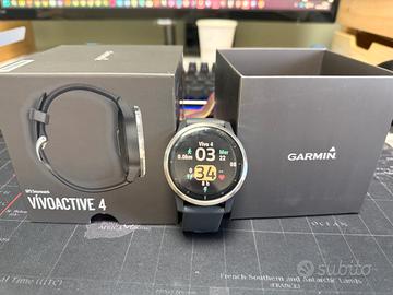 Garmin vívoactive 4 45 mm GPS smartwatch sportivo