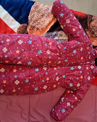 tuta neve bambina 24 mesi 2 anni