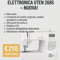  🎉Macchina da Cucire Elettronica Uten NUOVA
