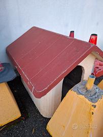 Cuccia da esterno in cemento 