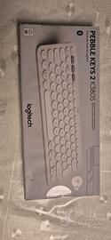 tastiera logitech pebble keys k380s 