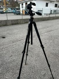 Cavalletto manfrotto