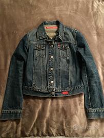 Guess Jeans giacca denim donna M blu