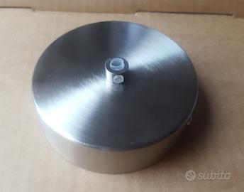 Rosone moderno in metallo per lampadario grigio