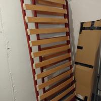 2 letti singoli completi di rete