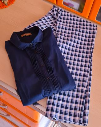 Completo Pantalone + Camicetta Conbipel